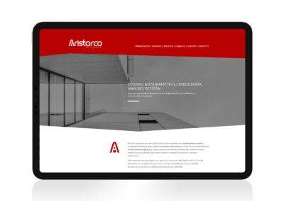 Aristarco / Projects & Buildings | Web corporativa